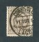 1882/83 - Afinsa nº 57d. D. Luis I de frente. Selo de 25 reis usado. Papel liso, denteado 12 1/2. CARIMBO DE LAGOS. Em boas condições.