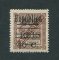 1925 - Afinsa nº 222c. D. Carlos I com sobretaxa. Selo de 40c/400r/2 1/2r novo, SEM GOMA. BARRAS AFASTADAS. Denteado 13 1/2. Em boas condições.