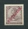 1911 - Afinsa nº 126. D. Manuel II com sobrecarga REPUBLICA. Selo de 25 reis novo, COM CHARNEIRA (*) e goma original. Papel esmalte. SOBRECARGA INVERTIDA. NÃO CATALOGADO. Em boas condições.