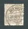 1882/83 - Afinsa nº 57d. D. Luis I de frente. Selo de 25 reis usado. Papel liso, denteado 12 1/2. CARIMBO AMBULÂNCIA POSTAL - DOURO. Em boas condições.