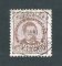 1882/83 - Afinsa nº 57. D. Luis I de frente. Selo de 25 reis usado. Papel porcelana, denteado 11 1/2. CARIMBO DE VILA VELHA DE RODÃO. Pequena transparência.