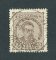 1882/83 - Afinsa nº 57e. D. Luis I de frente. Selo de 25 reis usado. Papel liso, denteado 13 1/2. CARIMBO DE BARCELOS. Em boas condições.