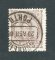 1882/83 - Afinsa nº 57A. D. Luis I, de frente. Selo de 25 reis usado. Papel porcelana, denteado 12 1/2. Em boas condições.