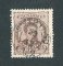 1882/83 - Afinsa nº 57e. D. Luis I de frente. Selo de 25 reis usado. Papel liso, denteado 13 1/2. CARIMBO DE SANTO TIRSO. Em boas condições.