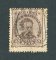 1882/83 - Afinsa nº 57e. D. Luis I de frente. Selo de 25 reis usado. Papel liso, denteado 13 1/2. CARIMBO DO FUNDÃO. Em boas condições.