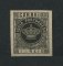 1882 - Afinsa nº 115. Tipo Coroa. PROVA NÃO DENTEADA de 1 1/2r. Com charneira (*) e goma original. Em boas condições.
