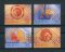 1998 - Afinsa nº 975/978. Azulejos em Macau. Série completa nova SEM CHARNEIRA (**) e com goma original. ISOLADOS (sem ser em tira). Em boas condições.