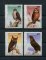 1993 - Afinsa nº 701/704. Aves de Rapina. Série completa nova SEM CHARNEIRA (**) e com goma original. ISOLADOS (ser ser em tira). Em boas condições.