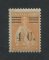 1928 - Afinsa nº 451h. Ceres com sobretaxa. Selo de 4c/8c novo SEM CHARNEIRA (**) e com goma original. SOBRECARGA/BARRAS TIPO VIII. Em boas condições.
