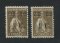 1928 - Afinsa nº 452. Ceres com sobretaxa. Selos de 4c/30c DOIS TONS DE COR DIFERENTES. Novos SEM CHARNEIRA (**) e com goma original. Papel liso, 12x11 1/2. Em boas condições.