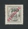 1915 - Afinsa nº 161. D. Luis I com sobrecarga REPUBLICA. Selo de 130r/80r novo, COM CHARNEIRA (*) e goma original. Denteado 12 1/2. Em boas condições.