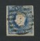 1866/7 - Afinsa nº 26. D. Luís I, fita curva.Selo de 120 reis usado. Boas margens. Apresenta o cunho aberto. EXEMPLAR DE 2ª ESCOLHA.