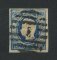 1866/7 - Afinsa nº 26. D. Luís I, fita curva.Selo de 120 reis usado. Margens pequenas. Em boas condições. EXEMPLAR DE 2ª ESCOLHA.