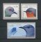 2003 - Afinsa nº 2939/2941. Aves de Portugal (4º grupo). SELOS AUTOADESIVOS DA CAIXA. Série completa nova. Em boas condições.