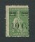 1928 - Afinsa nº 456k. Ceres com sobretaxa. Selo de 10c/4c novo, COM CHARNEIRA (*) e goma original. Papel liso, 15x14. Ligeiramente descentrado mas em boas condições.