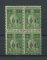 1928 - Afinsa nº 456. Ceres com sobretaxa. Selos de 10c/4c EM QUADRA. Novos SEM CHARNEIRA (**) e com goma original. Papel liso, 12x11 1/2. Em boas condições.