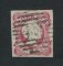 1856/8 - Afinsa nº 13. D. Pedro V. Cabelos anelados.Selo de 25 reis usado. Margens pequenas. Em boas condições. Precursor dos Açores - Carimbo 48 - Angra do Heroísmo. EXEMPLAR DE 2ª ESCOLHA.