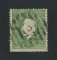 1870/6 - Afinsa nº 41. D. Luís I, fita direita. Selo de 50 reis usado. Papel liso, denteado 12 1/2. Em boas condições.
