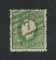1870/6 - Afinsa nº 41. D. Luís I, fita direita.Selo de 50 reis usado. Papel liso, denteado 12 1/2. Carimbo nº 7 - Almada (2ª Reforma). Denteado irregular.