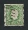 1870/6 - Afinsa nº 41C. D. Luís I, fita direita. Selo de 50 reis usado. Papel liso, denteado 13 1/2. Em boas condições.