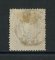 1870/6 - Afinsa nº 42. D. Luis I, fita direita. Selo de 80 reis usado. Papel liso, denteado 12 1/2. Carimbo do Funchal. Em boas condições.
