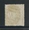 1870/6 - Afinsa nº 42. D. Luis I, fita direita. Selo de 80 reis usado. Papel liso, denteado 12 1/2. Em boas condições.