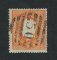 1870/6 - Afinsa nº 42C. D. Luis I, fita direita. Selo de 80 reis usado. Papel liso, denteado 13 1/2. Carimbo nº 50 - Braga (2ª Reforma). Em boas condições.
