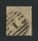 1870/6 - Afinsa nº 43. D. Luis I, fita direita. Selo de 100 reis usado. Papel liso, denteado 12 1/2. Em boas condições.