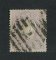 1870/6 - Afinsa nº 43. D. Luis I, fita direita.Selo de 100 reis usado. Papel liso, denteado 12 1/2. Carimbo forte mas em boas condições.