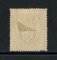 1870/6 - Afinsa nº 43K. D. Luís I, fita direita.Selo de 100 reis usado. Papel porcelana, denteado 13 1/2. Denteado irregular e pequena transparência.