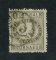 1876 - Afinsa nº 48h. Jornaes. Selo de 2 1/2 reis usado. VERDE OLIVA. Papel liso, denteado 13 1/2. Em boas condições.