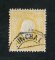 1879/80 - Afinsa nº 51B. D. Luis I fita direita, novas cores. Selo 150 reis usado. AMARELO CLARO. Papel porcelana, denteado 12 1/2. Carimbo do Funchal. Em boas condições.