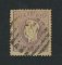 1867/70 - Afinsa nº 35. D. Luís I, fita curva denteado. Selo de 240 reis usado. Em boas condições.