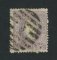 1867/70 - Afinsa nº 35. D. Luís I, fita curva denteado. Selo de 240 reis usado. Em boas condições.