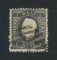 1870/6 - Afinsa nº 36. D. Luis I, fita direita. Selo de 5 reis usado. Papel liso, denteado 12 1/2. Em boas condições.