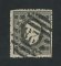 1870/6 - Afinsa nº 36. D. Luis I, fita direita.Selo de 5 reis usado. Papel liso, denteado 12 1/2. Carimbo nº 128 - Vinhais (2ª Reforma). Denteado irregular.
