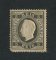 1870/6 - Afinsa nº 36N. D. Luis I, fita direita. Selo de 5 reis NOVO COM CHARNEIRA (*) e goma original. Papel liso denteado 13 1/2. Canto curto.
